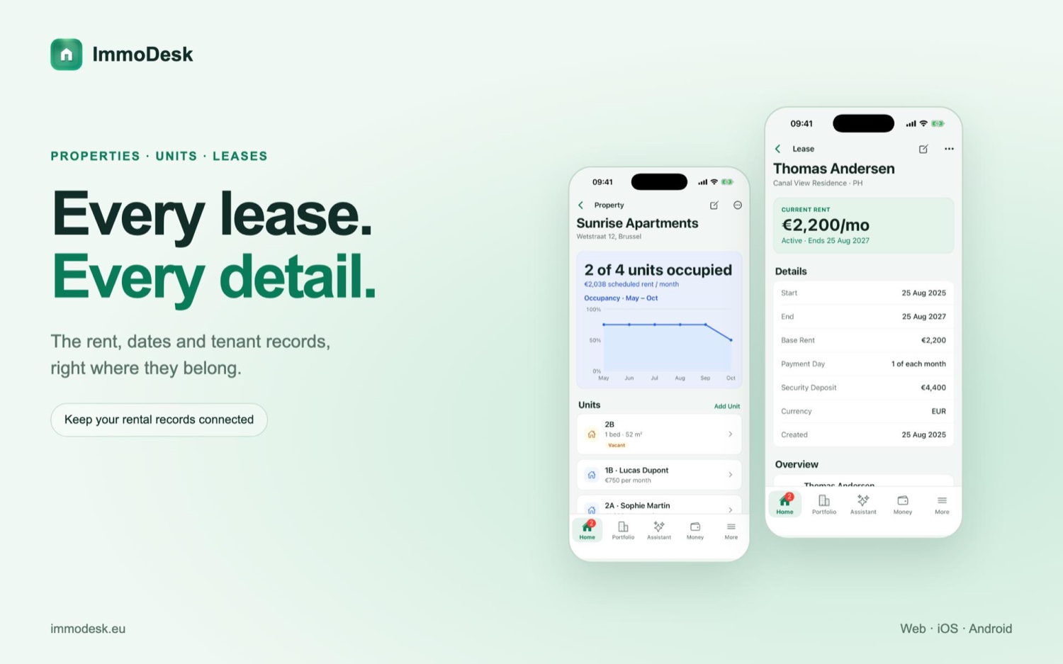 Immodesk: every lease, every detail