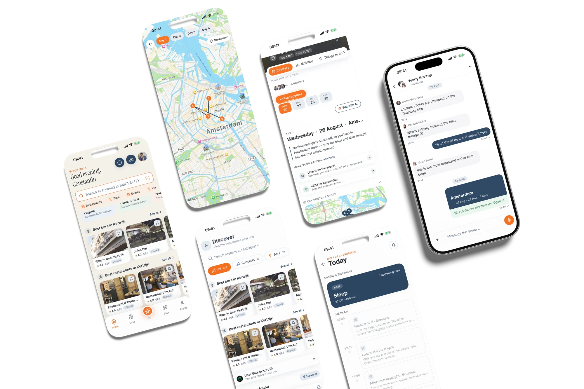 The SMOVE.CITY travel app