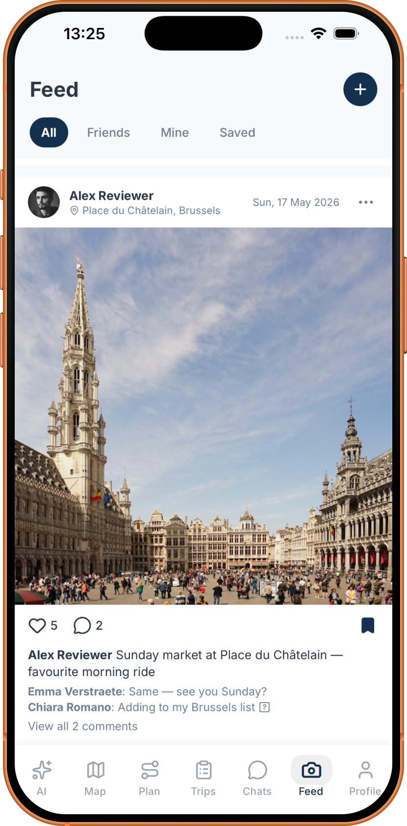 SMOVE.CITY, travel social feed