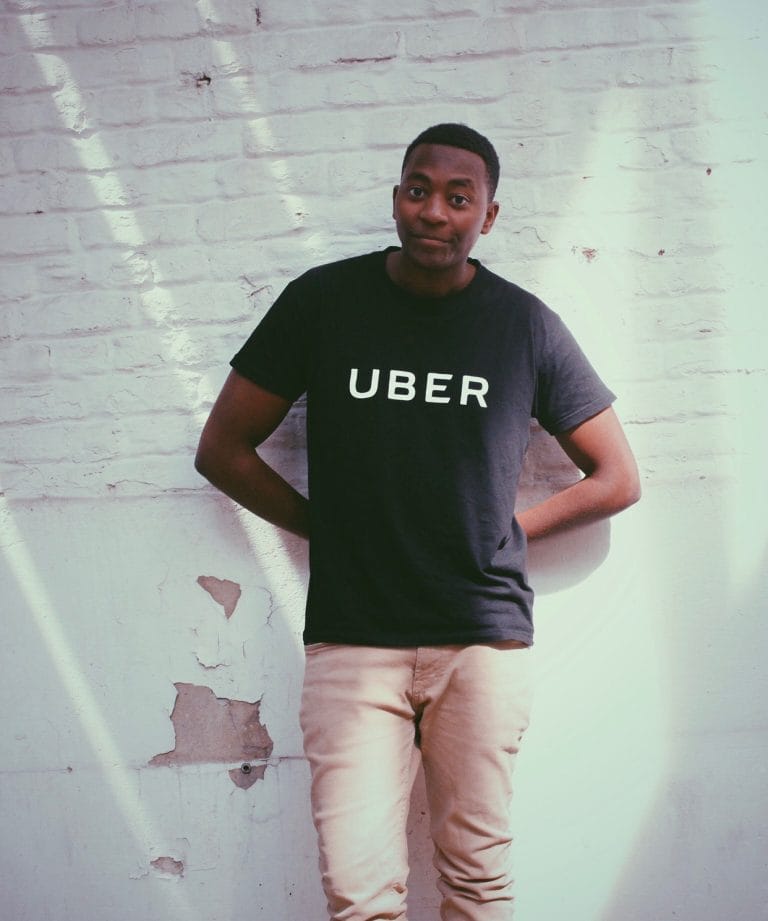 Constantin at UberEats Brussels